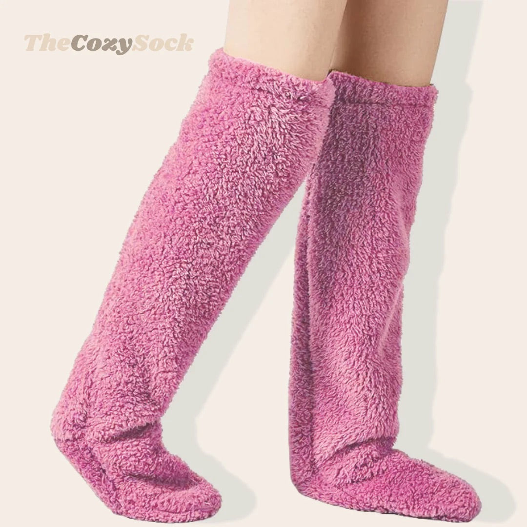 Cozy Socks Pink - Tophatter Daily Deals